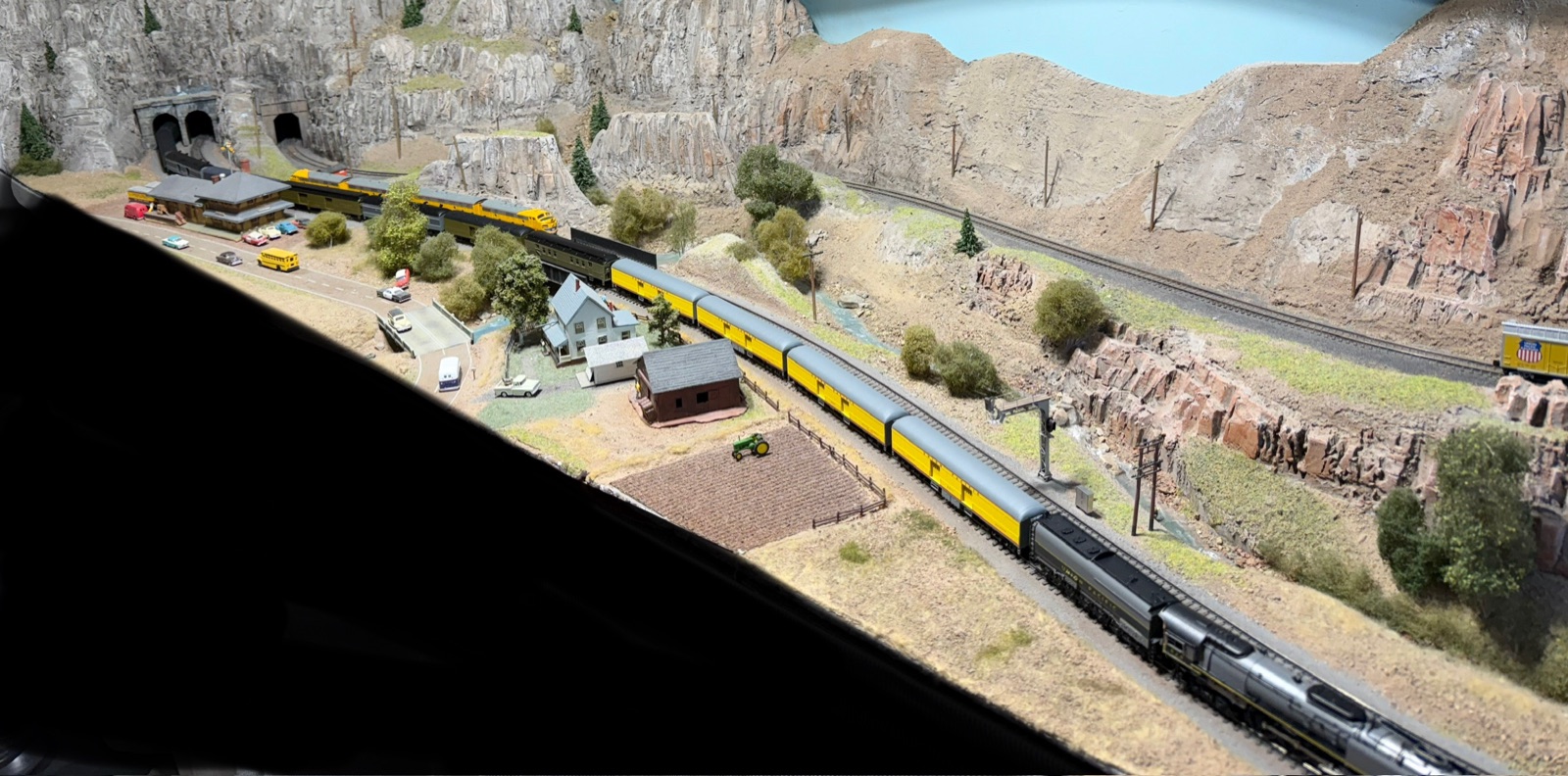 Scale Forged Trains workshop layout